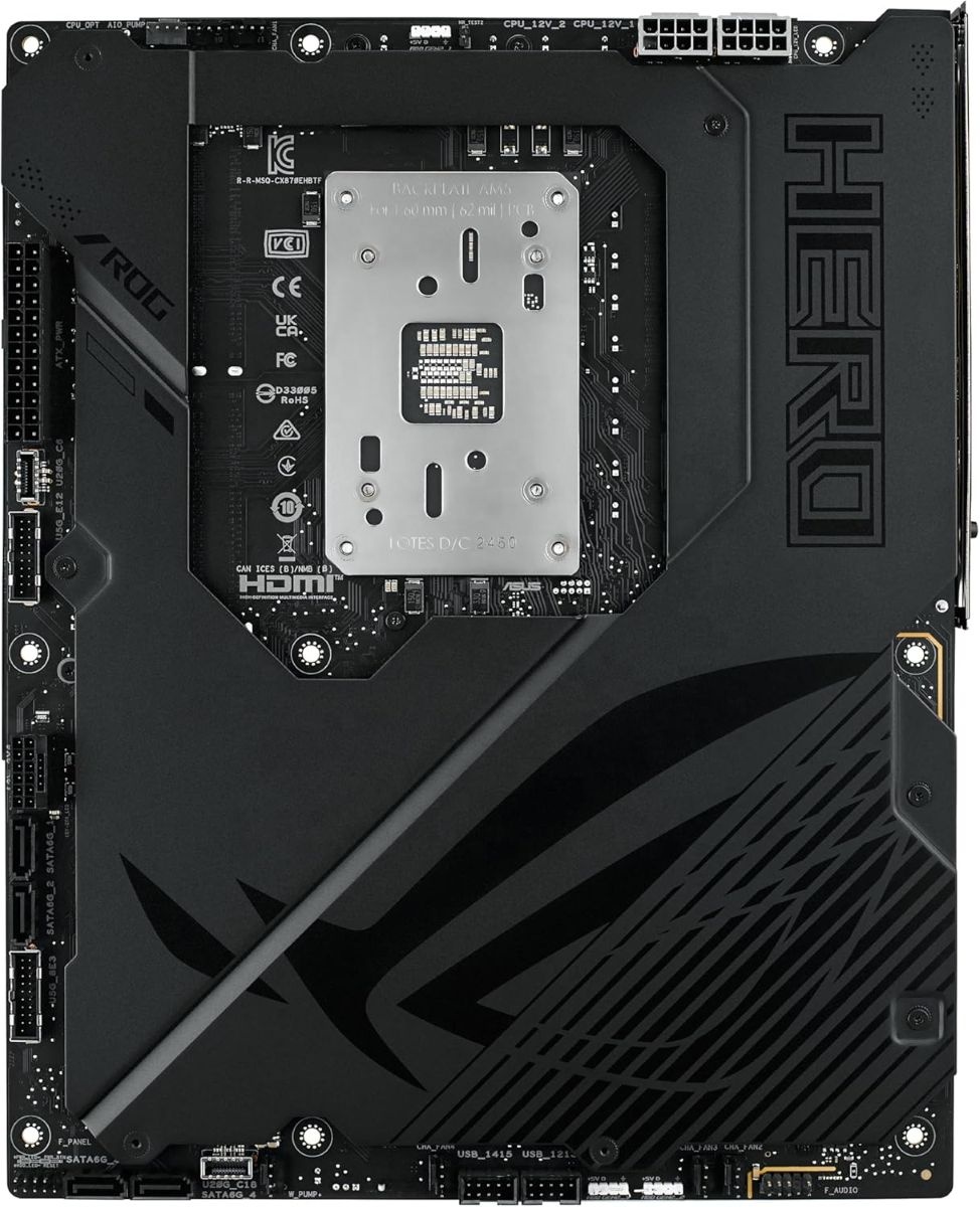 เมนบอร์ด ROG CROSSHAIR X870E H - X870E Atx Motherboard บทวิจารณ์และราคา